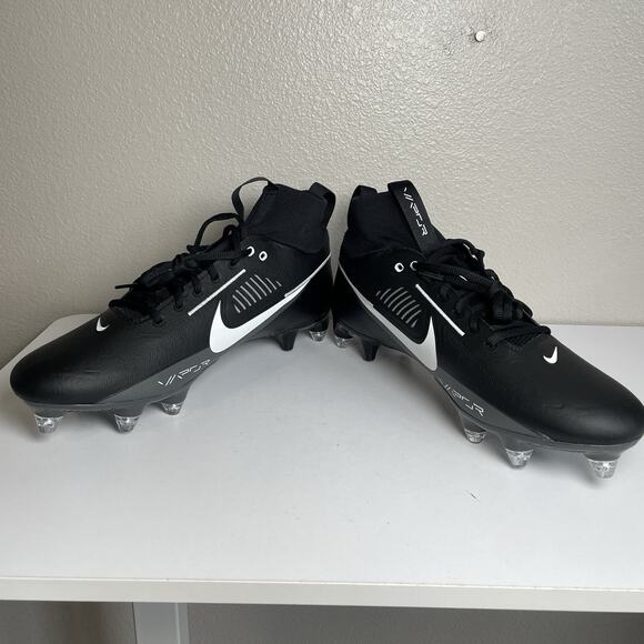 Nike Men\'s Size 14 Vapor Edge Pro 360 2 Black Football Cleats FJ7023-001 main image 6